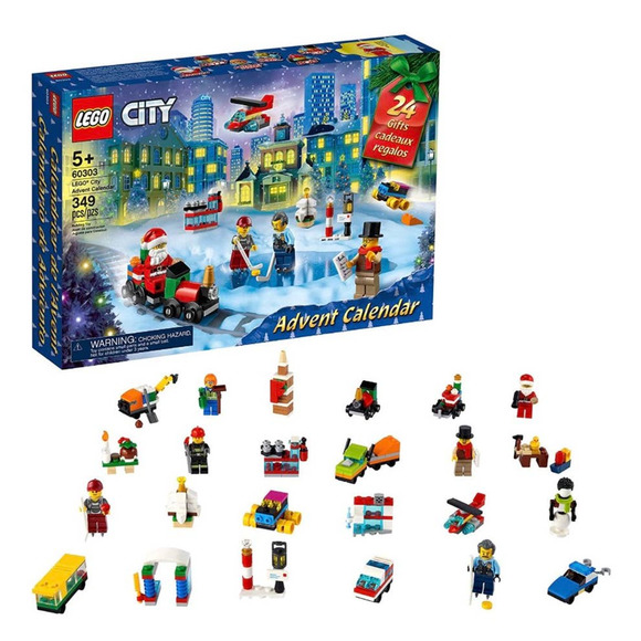 Lego Other - LEGO CITY Advent Calendar 60303 Building Kit With City Play Mat - OPEN B…